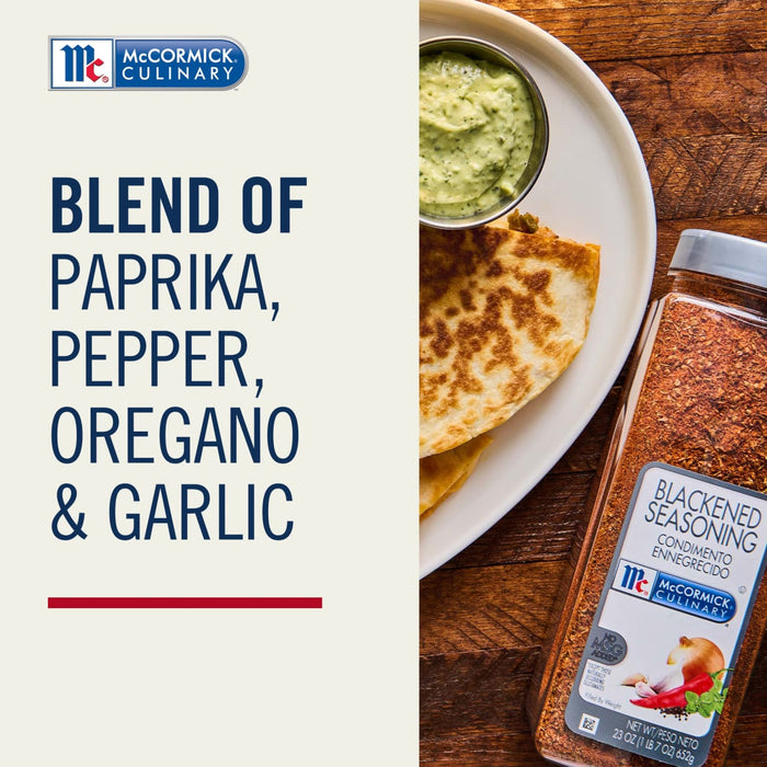 McCormick Culinary Blackened Seasoning, 23.0 oz