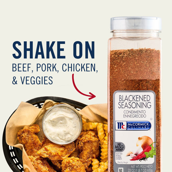 McCormick Culinary Blackened Seasoning, 23.0 oz