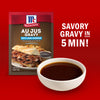 McCormick® Au Jus Gravy, 30% Less Sodium Gravy Mix, 1 oz