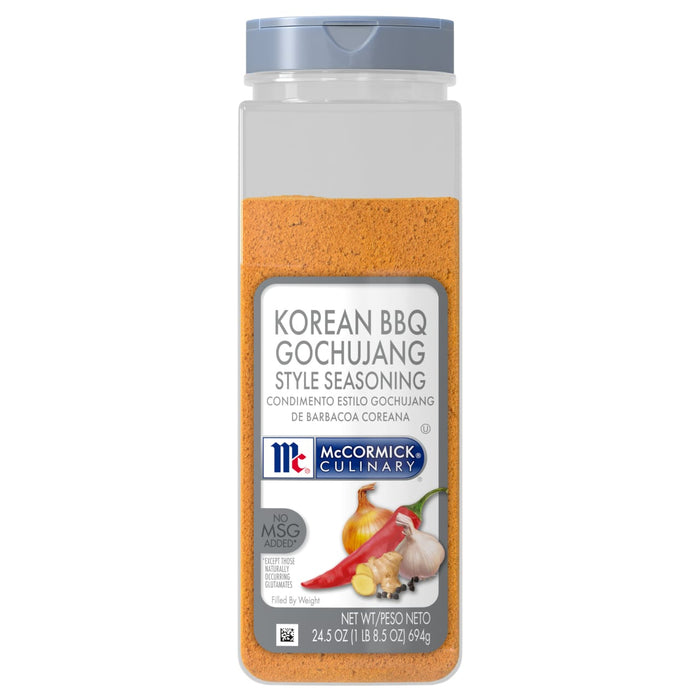 McCormick Culinary Korean BBQ Gochujang Style Seasoning, 24.5 oz