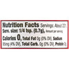 ['Nutrition facts for a serving of the product, which is 1/4 teaspoon.']