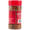 ["A glass jar of McCormick's Great Onion seasoning."]