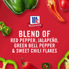 ['McCormick Blend of Red Pepper, JalapeA?o, Green Bell Pepper &amp; Sweet Chili Flakes']