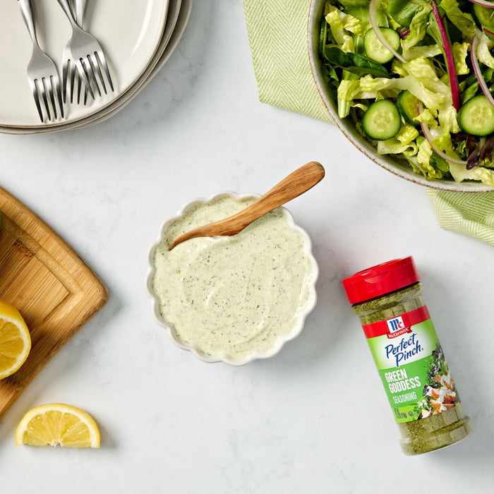 Perfect Pinch Green Goddess Seasoning, 4.23 oz | McCormick Perfect Pinch Green Goddess Seasoning, 4.23 oz | McCormick