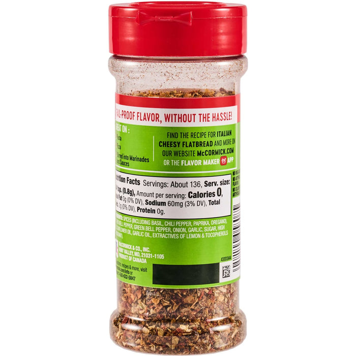 McCormick® Perfect Pinch® Spicy Italian Seasoning, 3.88 oz