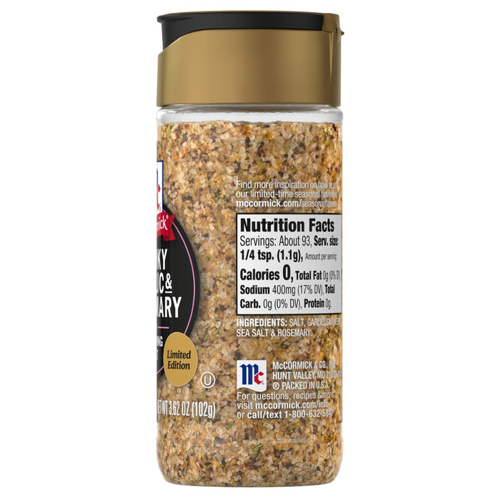 McCormick® Smoky Garlic & Rosemary Finishing Salt, 3.62 oz