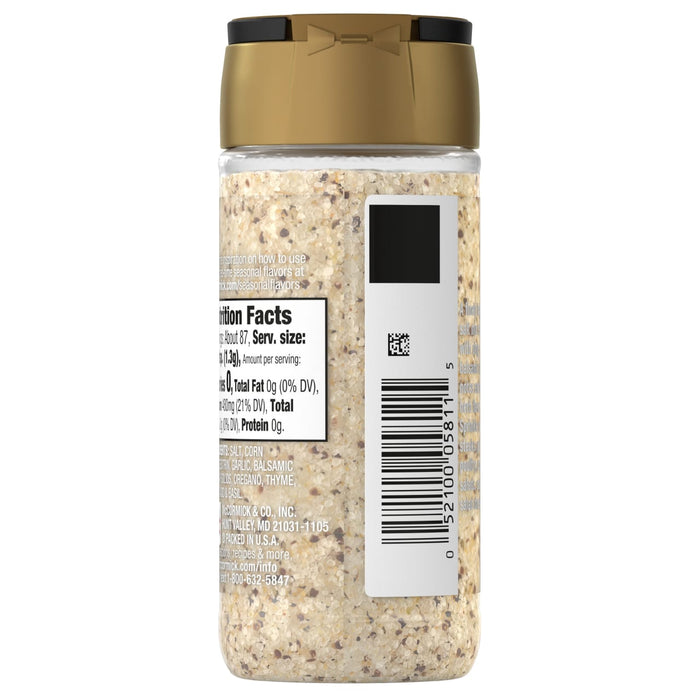 McCormick® Balsamic & Herb Finishing Salt, 4 oz