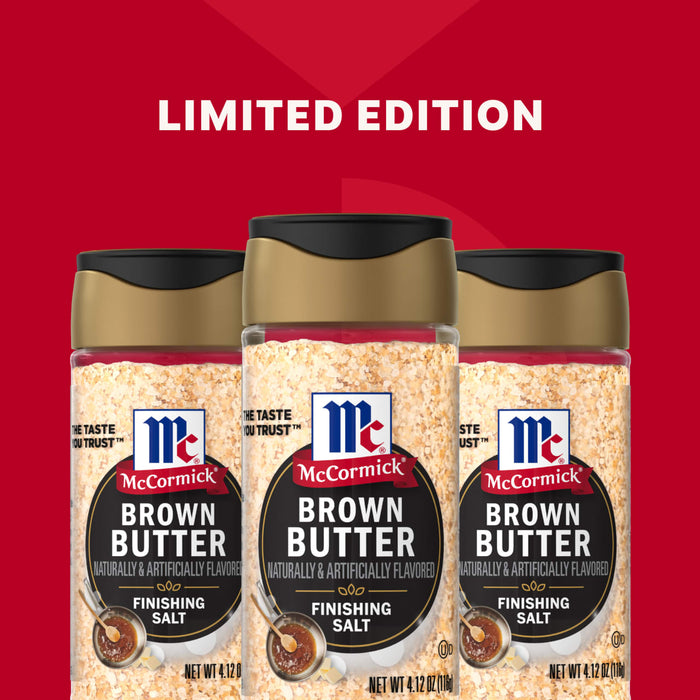 McCormick® Brown Butter Finishing Salt, 4.12 oz