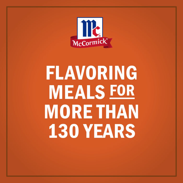 McCormick logo with the text Flavoring meals for more than 130 years.