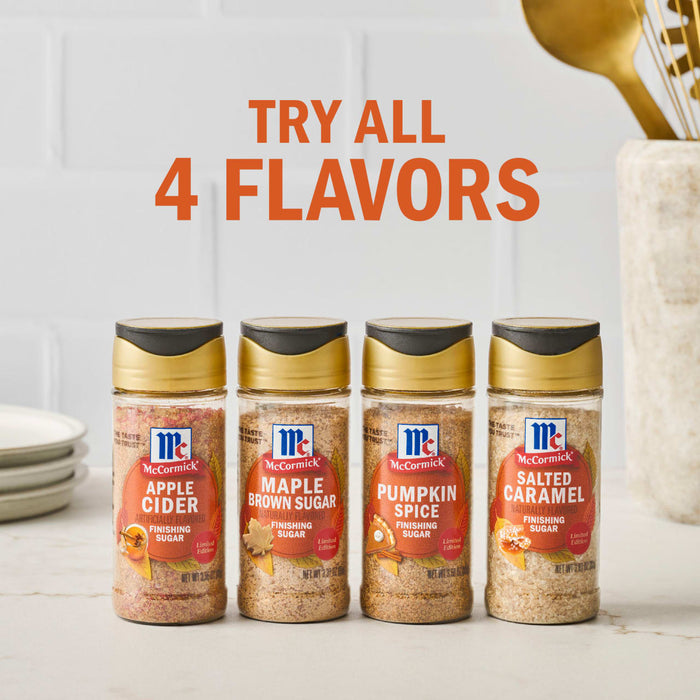 McCormick is encouraging customers to try all four of their fall-themed spice flavors.