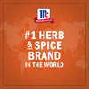 McCormick is the number one herb and spice brand in the world.