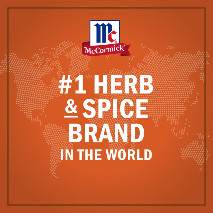 McCormick is the number one herb and spice brand in the world.