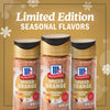 McCormick's Limited Edition Spiced Orange seasonal flavors are displayed in three spice jars.