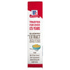 A box of McCormick Blueberry Extract with a tip to stir 1/2 tsp into 1 cup prepared oatmeal along with maple syrup.