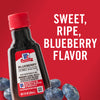 A bottle of McCormick Blueberry Extract is surrounded by fresh blueberries with the text Sweet Ripe Blueberry Flavor displayed prominently.