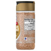A container of McCormick Perfect Pinch Signature Salt with its nutrition facts label visible.