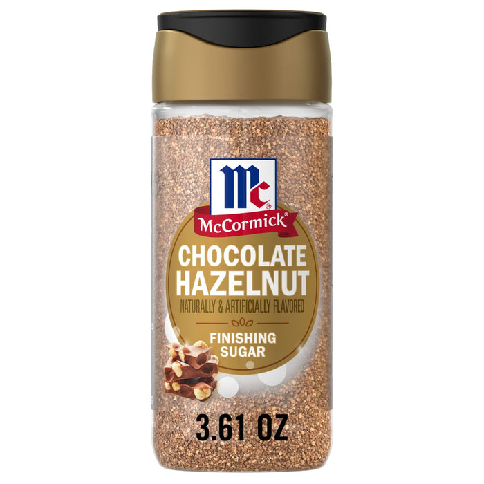 McCormick® Chocolate Hazelnut Finishing Sugar, 3.610 oz