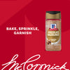 McCormick's Limited Edition Seasonal Flavors featuring Chocolate Hazelnut seasoning sugar.