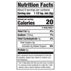 The image displays the Nutrition Facts label for Mccormick Brown Sugar Glazed Ham 1.75 Oz, detailing its caloric content, fat, sodium, carbohydrates, sugars, and protein per serving.