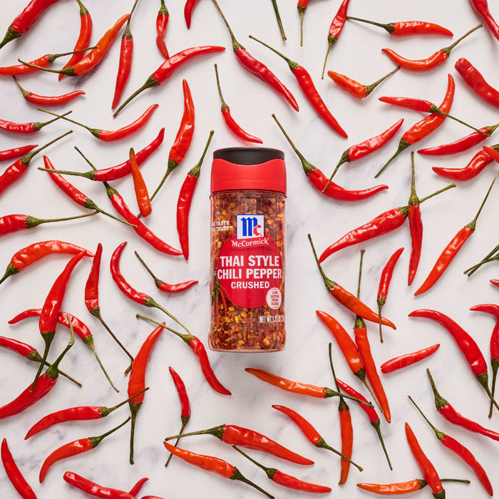 McCormick® Crushed Thai Style Chili Pepper, 1.37 oz