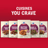McCormicks image showcasing a variety of seasoning mixes for different cuisines including Korean BBQ Teriyaki Chicken Butter Chicken Beef &amp; Broccoli and Filipino Style Adobo Chicken.