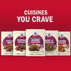 McCormicks Cuisines You Crave features seasoning mixes for Korean BBQ Teriyaki Chicken Filipino Style Adobo Chicken Beef &amp; Broccoli and Butter Chicken.