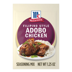 McCormick® Filipino Style Adobo Chicken Seasoning Mix, 1.25 oz (6-Pack)