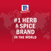 McCormick is the #1 herb and spice brand in the world as shown in this promotional image.