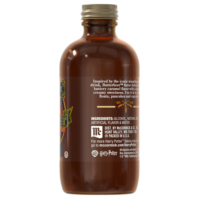 A bottle of Poppi prebiotic soda with a brown liquid inside and a label with nutritional information.