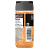 A bottle of a spice blend with a nutrition facts label and barcode.