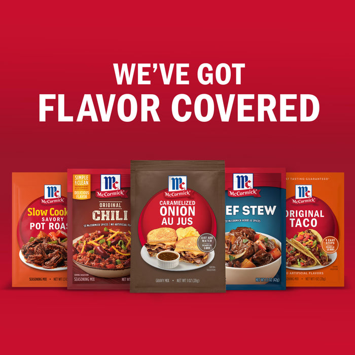 McCormick® Caramelized Onion Au Jus Gravy Seasoning Mix, 1.0 oz