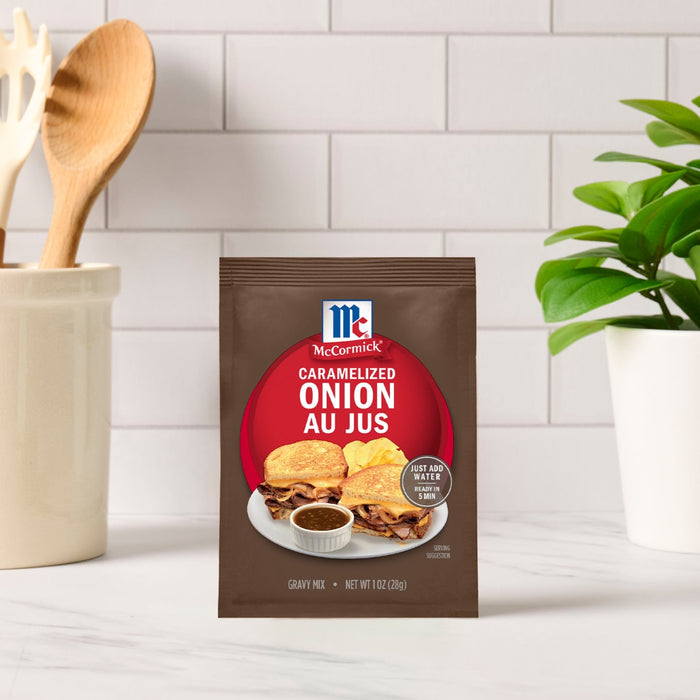 McCormick® Caramelized Onion Au Jus Gravy Seasoning Mix, 1.0 oz