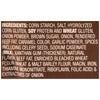 The image displays the detailed ingredients list for Mccormick Caramelized Onion Au Jus 1 Oz, including corn starch, salt, hydrolyzed corn gluten, soy protein, wheat gluten, and other components.