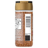 A clear plastic shaker bottle of Mccormick Ravenclaw Finishing Sugar Harry Potter 3.37 Oz is shown, filled with brown sugar crystals, with a gold cap and a nutrition label visible on the side.