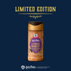 A product shot of Mccormick Harry Potter Licorice Wand Finishing Sugar, 3.39 Oz, is displayed against a dark blue background with the words LIMITED EDITION above it.