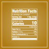 A nutrition facts infographic for Mccormick Garlic And Herb Butter Roast Seasoning Mix, 1.0 Oz showing 10 calories and 310 milligrams of sodium per serving.