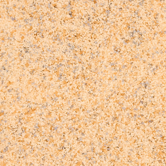 A textured surface with a speckled pattern in shades of beige and gray.