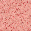 A close-up texture of a pink bath bomb with darker pink speckles.