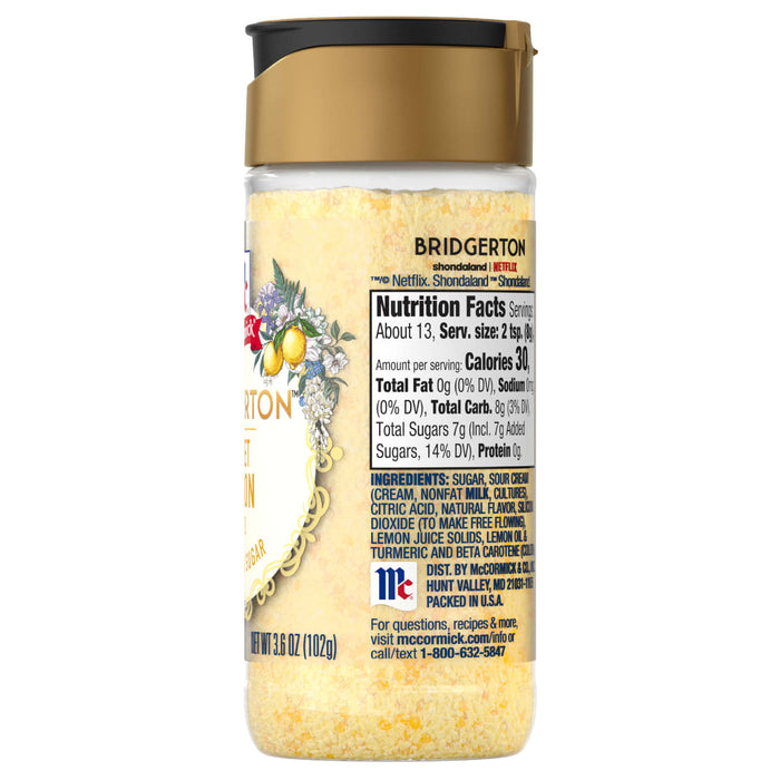 A bottle of McCormick Lemon &amp; Herb Seasoning.