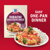 McCormick Hibachi Chicken and Rice dinner kit offers an easy one-pan meal solution.