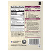 A packet of True Lemon Raspberry Lemonade drink mix with nutrition facts and preparation instructions.