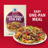 McCormick presents an easy one-pan meal of beef and noodle stir fry.