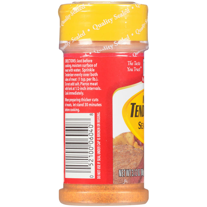 McCormick® Seasoned Meat Tenderizer, 3.12 oz