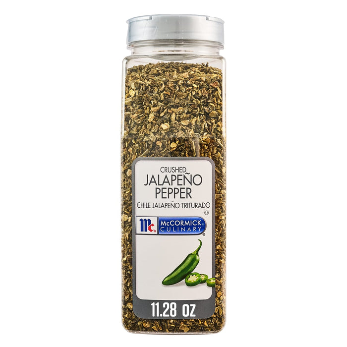 A container of Trader Joe's Organic Jalapeno Pepper seasoning.