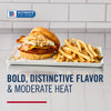 McCormick Culinary presents a burger with fries, emphasizing its bold and distinctive flavor with moderate heat.