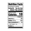 A nutrition facts label for Mccormick Grill Mates Buttermilk Dill Pickle Seasoning Mix 1.0 Oz showing 10 calories and 280 milligrams of sodium per serving.