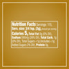 A nutrition facts label for Mccormick Turkey Dry Brine Rub 12.2 Oz showing five calories and five hundred ninety milligrams of sodium per three quarter teaspoon serving.