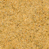 A close-up shows the granular Mccormick Sig Seas Garlic&amp;Olive Oil 5.25 Oz spice blend, composed of yellowish particles, white salt crystals, and small green herb pieces.