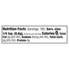 Nutrition facts label showing a serving size of 1/4 tsp (0.8g) contains 0 calories and 95mg of sodium.