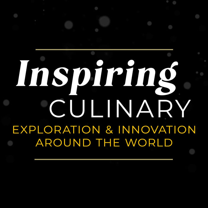 The Inspiring Culinary logo promotes exploration and innovation around the world.